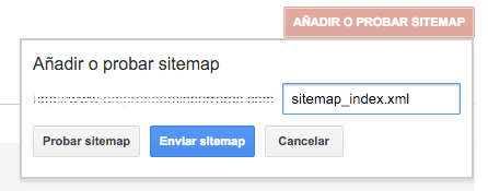 Crear un sitemap en WordPress Probar Sitemap