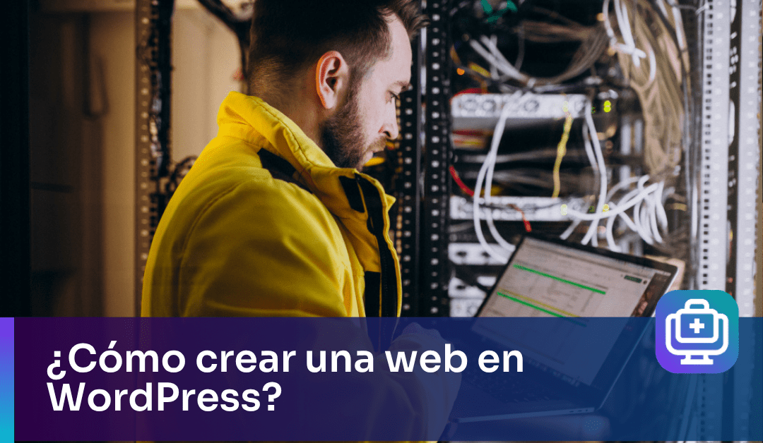 como crear una web en wordpress